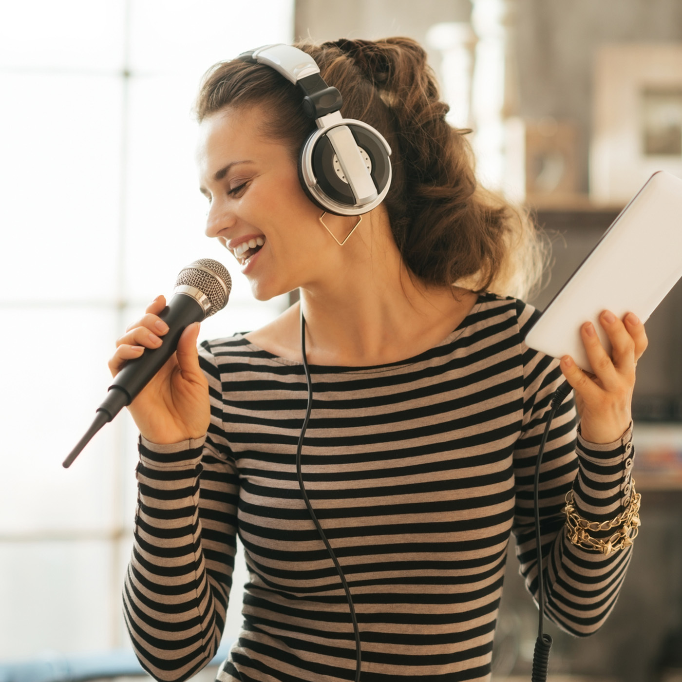 歌い方を学ぶ人